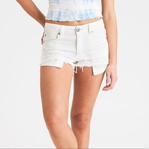 American Eagle Stretch Shortie Shorts